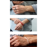 プレーンエッジバングルシルバーシルバーブレスレットBinichビニッチ | シルバーアクセサリーBinich | 詳細画像3