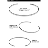 定番3mm幅プレーンバングル平打ちシルバー925アクセサリーシンプルブレスレット… | シルバーアクセサリーBinich | 詳細画像3