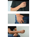 スクエアプレーンバングルシルバー925アクセサリーBinichビニッチ | シルバーアクセサリーBinich  | 詳細画像2 