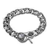 ジルコニアクラウンクラシックブレスレットシルバーBinichビニッチ | シルバーアクセサリーBinich | 詳細画像2