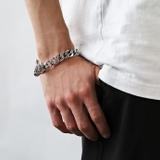 ジルコニアクラウンクラシックブレスレットシルバーBinichビニッチ | シルバーアクセサリーBinich | 詳細画像7