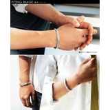 エンボスサイドターコイズバングルシルバー925アクセサリーBinichビニッチ | シルバーアクセサリーBinich  | 詳細画像3 