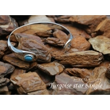 ターコイズスターバングルシルバー925アクセサリーBinichビニッチ | シルバーアクセサリーBinich  | 詳細画像2 