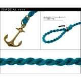 ゴールドアンカーロープブレスレット全4色カラーブレスレット錨Binichビニッチ… | シルバーアクセサリーBinich  | 詳細画像3 