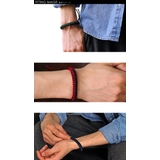 バイカラーナイロンコードブレスレットBinichビニッチ | シルバーアクセサリーBinich  | 詳細画像2 