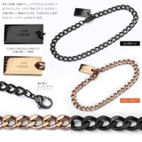 ペア販売LF喜平スチールペアブレスレットステンレスアクセサリーBinichビニッ… | シルバーアクセサリーBinich  | 詳細画像3 