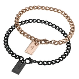 ペア販売LF喜平スチールペアブレスレットステンレスアクセサリーBinichビニッ… | シルバーアクセサリーBinich  | 詳細画像1 