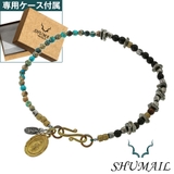 SHUMAILシュメールブランドマリアメダイミックスビーズブレスレットブルーイン… | シルバーアクセサリーBinich | 詳細画像1