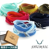 SHUMAILシュメールブランドシルクリボンシルバーパーツ付キャサリンミッシェル… | シルバーアクセサリーBinich  | 詳細画像1 