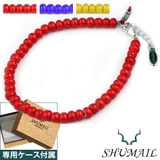 SHUMAILシュメールブランドホワイトハーツブレスレット全3色レッドブルーイエ… | シルバーアクセサリーBinich | 詳細画像1