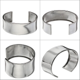 シンプルワイドバングルシルバーアクセサリーブレスレットメンズBinichビニッチ… | シルバーアクセサリーBinich | 詳細画像3