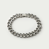 9.5mm2面カット喜平ブレスレッ | シルバーアクセサリーBinich | 詳細画像2