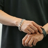 17mm2面カット喜平ブレスレット | シルバーアクセサリーBinich  | 詳細画像7 