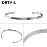 3.5mmステンレスバングルブレスレットBinichビニッチ | シルバーアクセサリーBinich | 詳細画像6