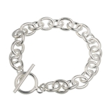 8.5mmTバーチェーンブレスレットブレスレットBinichビニッチ | シルバーアクセサリーBinich | 詳細画像1