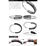 zanipoloterziniザニポロタルツィーニツートーンハンドカフスブレスレ… | シルバーアクセサリーBinich | 詳細画像3