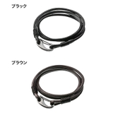 zanipoloterziniザニポロタルツィーニ2重巻きダブルレザーブレスレッ… | シルバーアクセサリーBinich | 詳細画像4