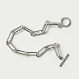 マンテル長アズキチェーンブレスレット | シルバーアクセサリーBinich | 詳細画像3