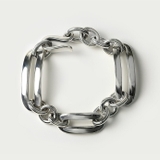 チャンキーチェーンブレスレット | シルバーアクセサリーBinich | 詳細画像2