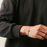 SHUMAILシュメールジルコニアホースシューブレスレット | シルバーアクセサリーBinich  | 詳細画像7 