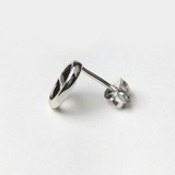 アンカーチェーン スタッド ピアス 片耳用 1個売り | シルバーアクセサリーBinich  | 詳細画像4