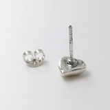 シンプル ハート スタッド ピアス 片耳用 1個売り | シルバーアクセサリーBinich | 詳細画像5