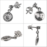 スマイルドロップピアスシルバーアクセサリー片耳用1個売りBinichビニッチ | シルバーアクセサリーBinich | 詳細画像3