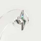 シェルサンダースタッドピアスメンズスタッドピアス稲妻雷片耳用1個売りBinich… | シルバーアクセサリーBinich | 詳細画像2