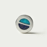 セミサークル ストーン スタッド ピアス 片耳用 1個売り | シルバーアクセサリーBinich | 詳細画像4