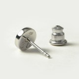 セミサークル ストーン スタッド ピアス 片耳用 1個売り | シルバーアクセサリーBinich | 詳細画像6