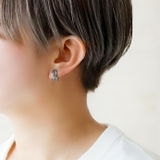 幅6mm アラベスク フェイクピアス 片耳用 1個売り | シルバーアクセサリーBinich | 詳細画像9