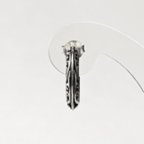 アラベスク フープ スタッド ピアス 片耳用 1個売り | シルバーアクセサリーBinich  | 詳細画像5 