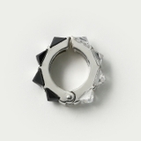 ブラック クリア ジルコニア | シルバーアクセサリーBinich | 詳細画像2