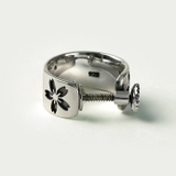 ワイド サクラ イヤリング 片耳用 1個売り | シルバーアクセサリーBinich | 詳細画像5