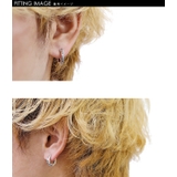 スリムヴァインフープピアスシルバーアクセサリー片耳用1個売りBinichビニッチ… | シルバーアクセサリーBinich | 詳細画像2