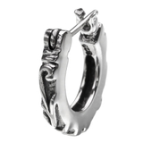 スリムヴァインフープピアスシルバーアクセサリー片耳用1個売りBinichビニッチ… | シルバーアクセサリーBinich | 詳細画像1