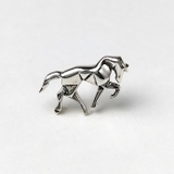 折り紙 ホース ピアス 片耳用 1個売り | シルバーアクセサリーBinich | 詳細画像3
