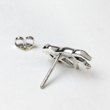 折り紙 ホース ピアス 片耳用 1個売り | シルバーアクセサリーBinich | 詳細画像6