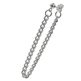 ピアスメンズステンレスチェーンドロップピアスアクセサリーチェーンピアスロングピア… | シルバーアクセサリーBinich  | 詳細画像1 