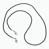 ブラックスピネルマスクチェーンマスクストラップマスク用チェーンメンズシルバー92… | シルバーアクセサリーBinich  | 詳細画像2 