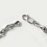 ツイスト インフィニティ チェーン ネックレス 45cm | シルバーアクセサリーBinich | 詳細画像4