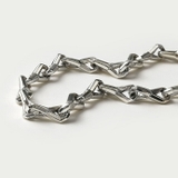 ツイスト インフィニティ チェーン ネックレス 45cm | シルバーアクセサリーBinich | 詳細画像5