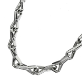 ツイスト インフィニティ チェーン ネックレス 45cm | シルバーアクセサリーBinich | 詳細画像1