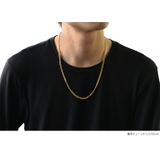 3.5mm4面カット喜平チェーンネックレスBinichビニッチ | シルバーアクセサリーBinich  | 詳細画像2 