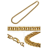 10mm2面カット喜平チェーンネックレスHIPHOPB系Binichビニッチ | シルバーアクセサリーBinich  | 詳細画像4 