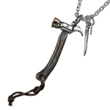 ペグハンマー＆ペグペンダントセットネックレス3mmアズキチェーンセットBinic… | シルバーアクセサリーBinich  | 詳細画像1 