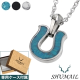 SHUMAILシュメール天然石ホースシューペンダントネックレスブランド馬蹄 | シルバーアクセサリーBinich | 詳細画像1