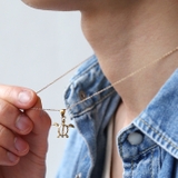 スモールハワイアンホヌペンダントゴールドカラータイプトップのみネックレスBini… | シルバーアクセサリーBinich  | 詳細画像3 