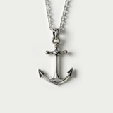 シンプル リバーシブル アンカー ペンダント トップのみ ネックレス メンズ | シルバーアクセサリーBinich  | 詳細画像2 