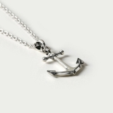 シンプル リバーシブル アンカー ペンダント トップのみ ネックレス メンズ | シルバーアクセサリーBinich  | 詳細画像5 